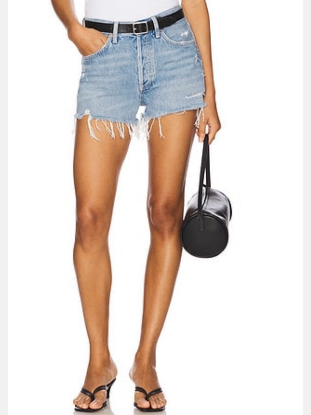 AGOLDE Parker Vintage Cut Off Short in Swapmeet
